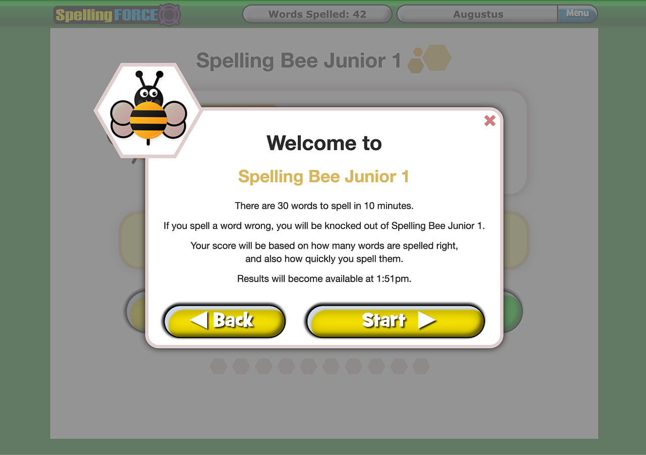 Spelling Bee Screenshot 1