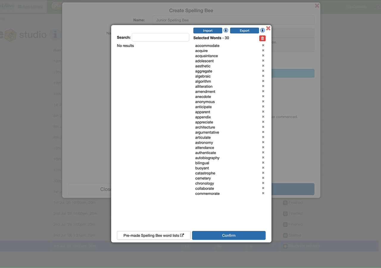 Spelling Bee Screenshot 6