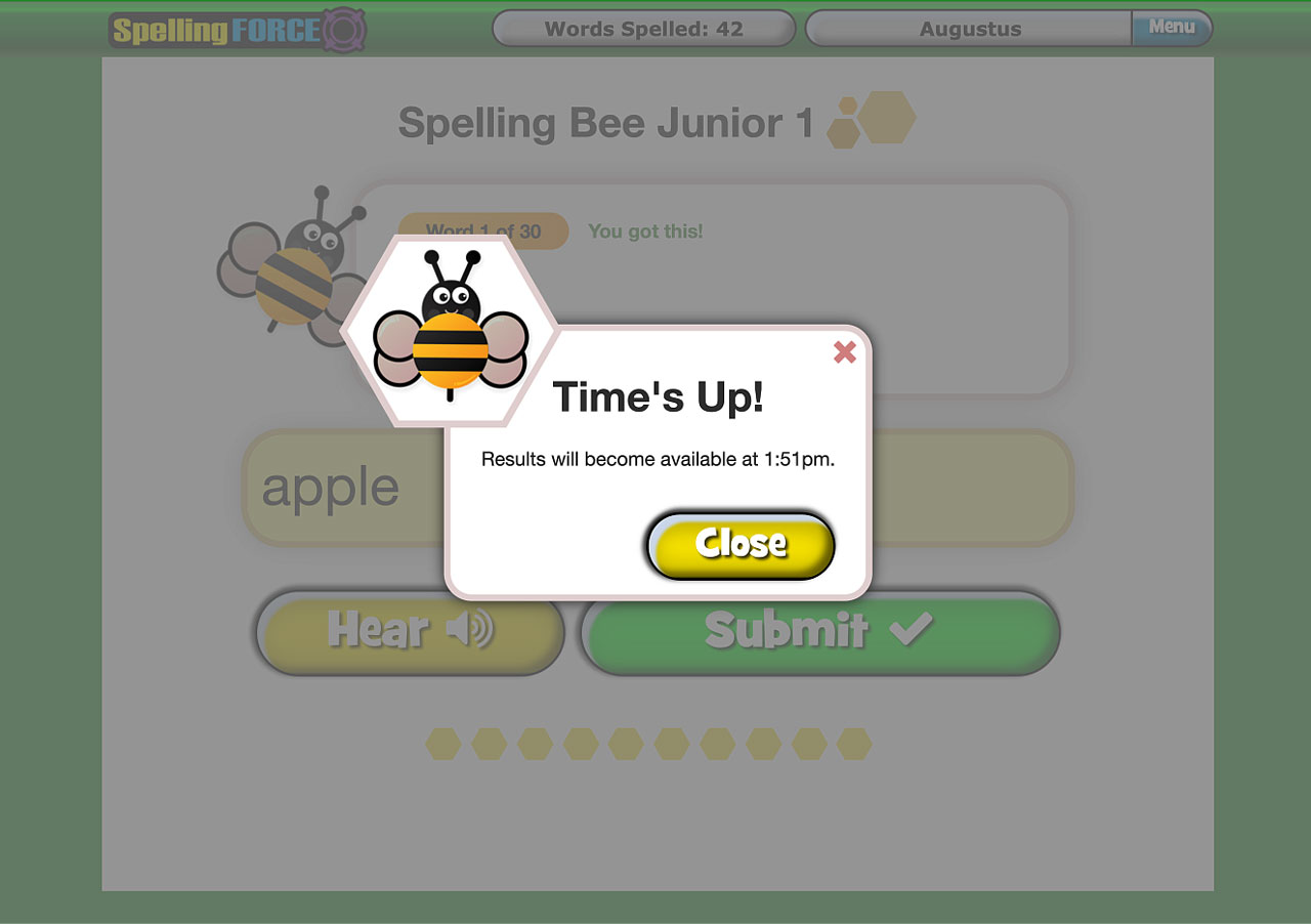 Spelling Bee Screenshot 3